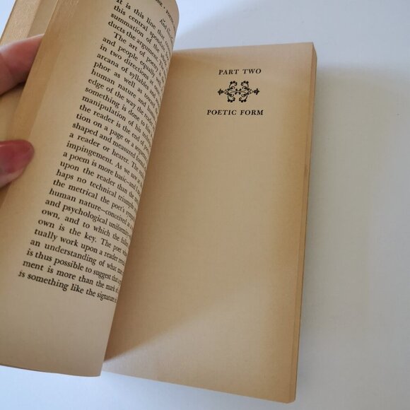 1965 Poetic Meter and Poetic Form Book Vintage Paul Fussell Jr Learn Poems PB - Picture 8 of 9